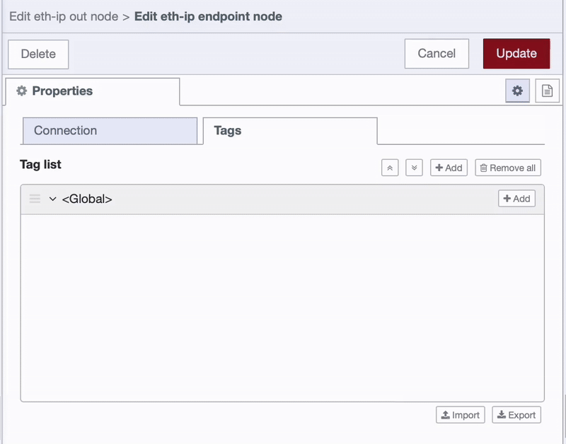 Adding tags to read and write